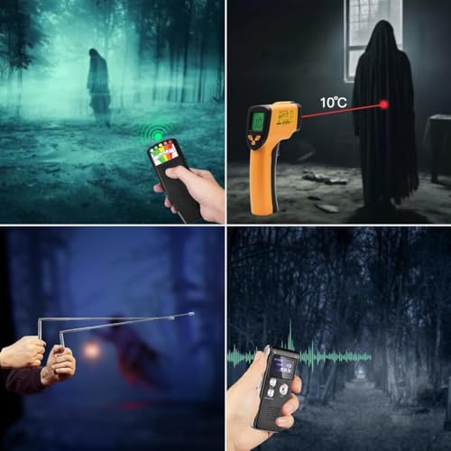 Kit de 9 piezas con medidor EMF y detector EVP para resolver dudas de aislamiento 3