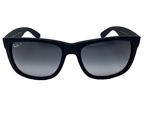 Ray-Ban RB4165 JUSTIN 55mm Black w/ Grey Gradient Polarized Sunglasses, 55 mm2