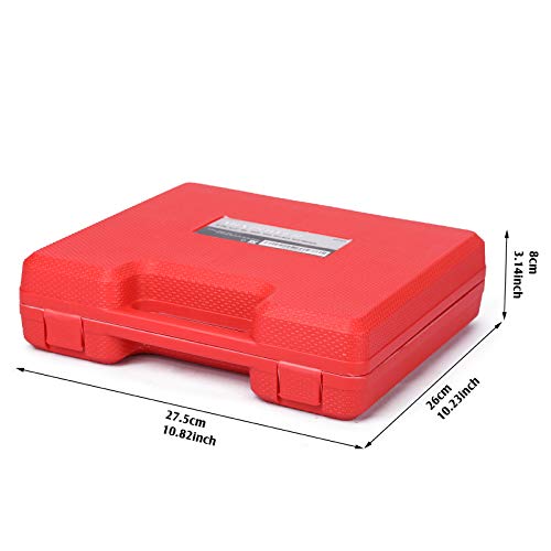 Mixpower 1/2-Inch Drive Deep Impact Socket Set, Inch, Cr-Mo, 6-Point, 1-3/8-Inch - 1-3/4-Inch, 7-Piece 1/2" Dr. Deep Spindle Axle Nut Impact Socket Set #TOP6