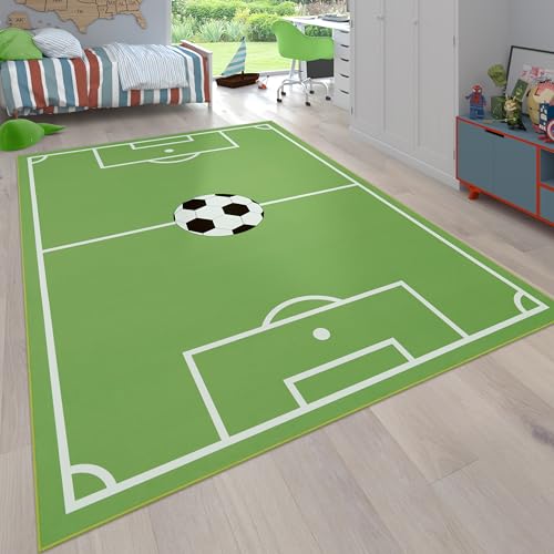 Paco Home Teppich Kinderzimmer Kinderteppich Spielteppich Fußballteppich...