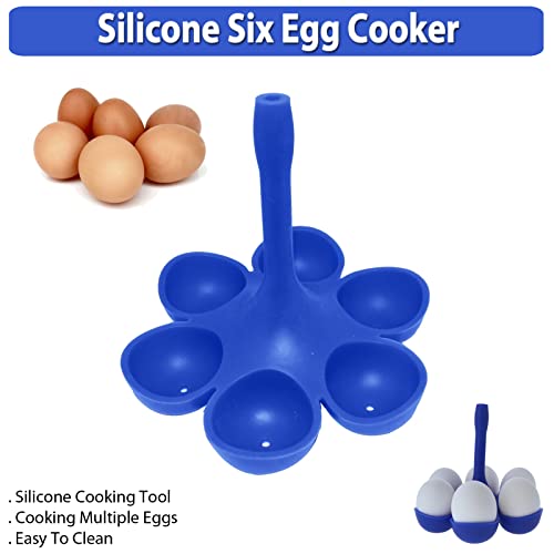 Aroma Bakeware Silicone Six Egg Cooker #TOP5