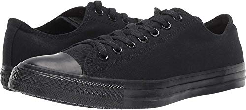 Converse Unisex Low TOP Black Mono Size 12 M US Women / 10 M US Men