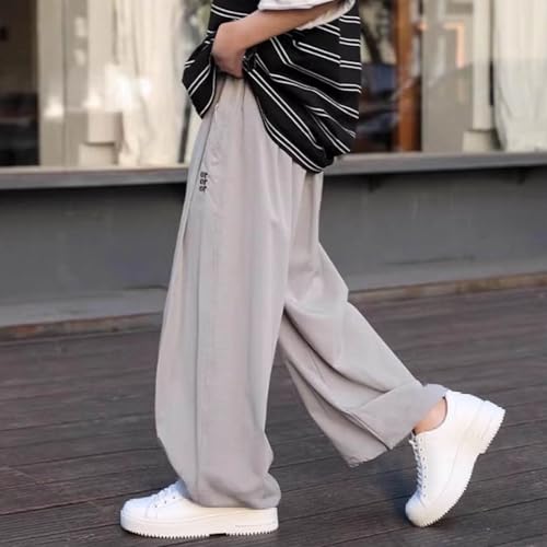 Beessbest Boys Parachute Pants Casual Jogger Loose Fit Streetwear High Elastic Waist Joggers Sweatpants with Pockets4