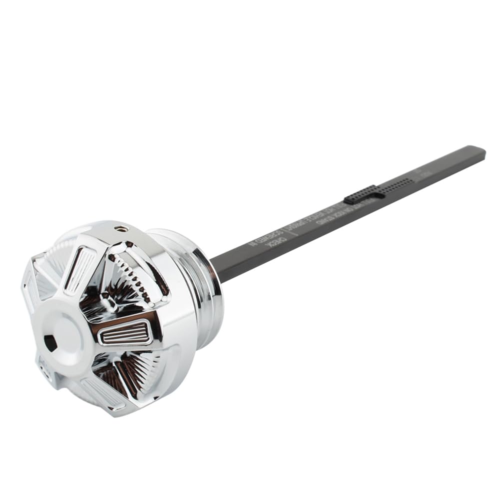 Amazon | GZYF クローム オイル ディップ スティック オートバイ