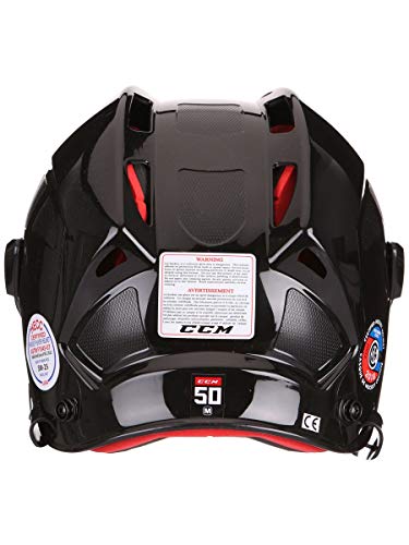 image for CCM 50 Hockey Helmet, Black (Medium)