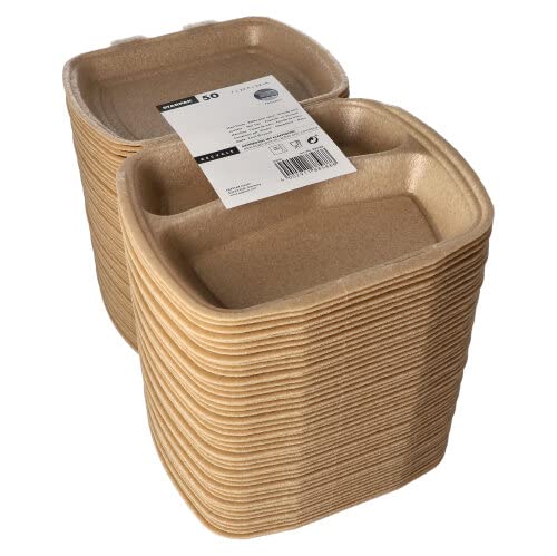 PAPSTAR Cajas de menú con tapa abatible