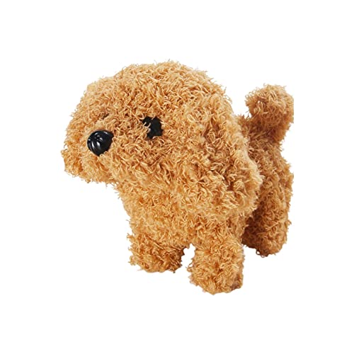 Falando Golden Retriever, Cão de brinquedo realista que anda, Brinquedo interativo eletrônico bicho