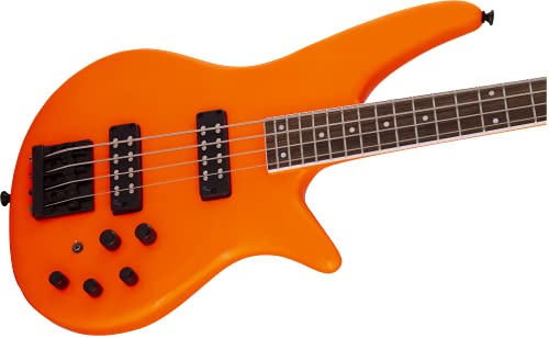 Jackson X Series Spectra Bass Sbx Iv, Neon Orange, Laurel Fingerboard #TOP5