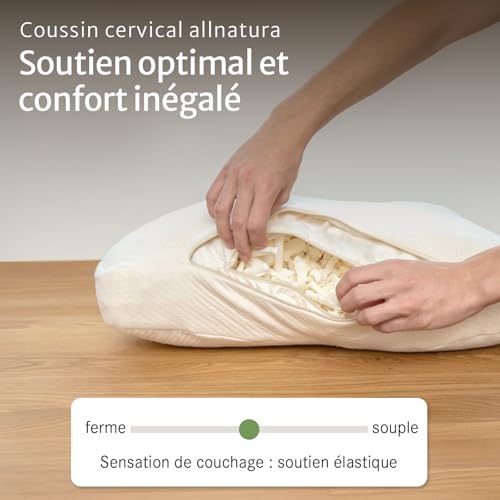Coussin cervical en forme de papillon ajustable et respirant Alata