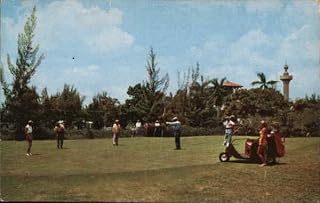 Sporty Sunset Golf and Country Club on Snell Isle - The Sunshine City FL Original Vintage Postcard