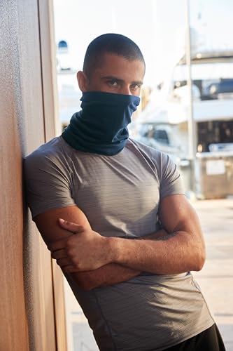Merino Wool Neck Gaiter - 100% Merino Wool Mask, Breathable Quick-Dry Warmer for Skiing, Hiking and Outdoor Activities3