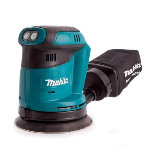 Makita DBO180Z Cordless Body Only Cordless 18 V Li-ion Random Orbit Sander, 125 mm by Makita
