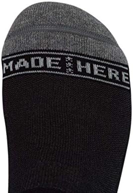 Made Here Classic Crew Cotton Socks, Unisex