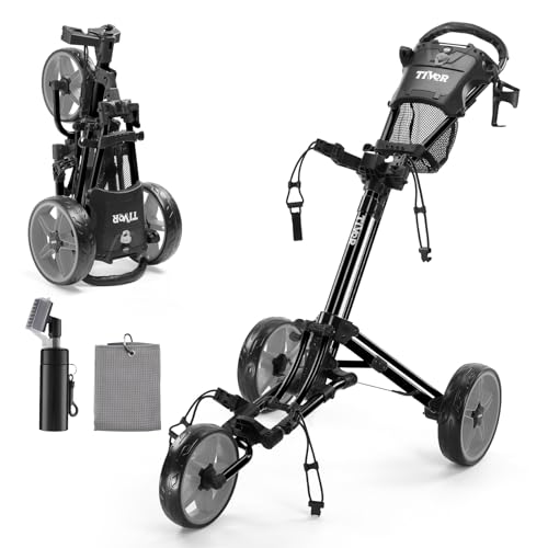 Tivor 3-Wheel Lightweight Golf Trolley
