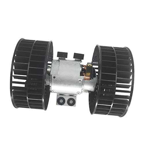 Image of PartsFlow Heater Blower Motor Dual Fan Cages Front For 1995-2001 BMW 740i /740iL /750iL 64118391809