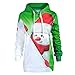 Produktbild Christmas Pullover mit Kapuze Sweatshirt Sweater Weihnachten Damen Winter DOLDOA