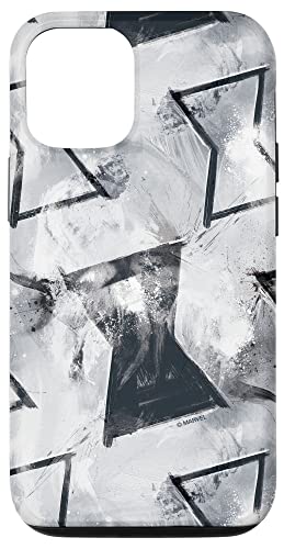 Iphone 12/12 Pro Marvel Black Widow Super Hero Hourglass Black And Silver Case #TOP5