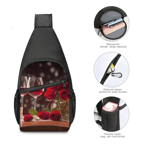 Mochila deportiva estilo bandolera para trekking unisex miniatura 5