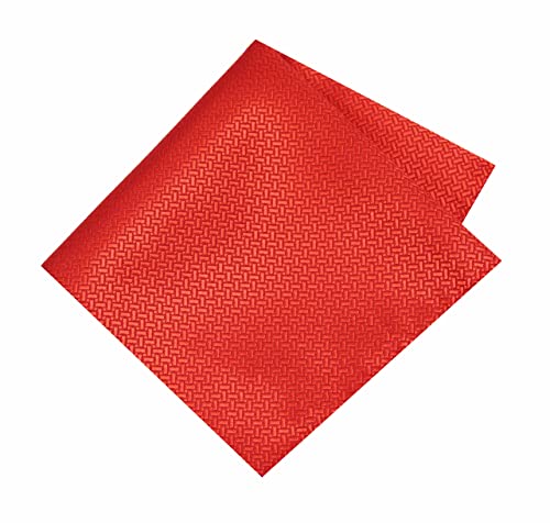 Image of TIE STUDIO Men's Necktie Pocket Square & Cufflink Set | Standard | Jacquard Fabric | Superior Stitching |