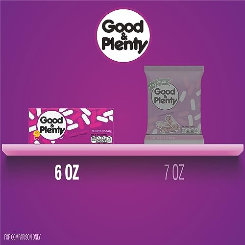 Good & Plenty 10700 08813 Licorice Fat Free, Candy Boxes thumb #5