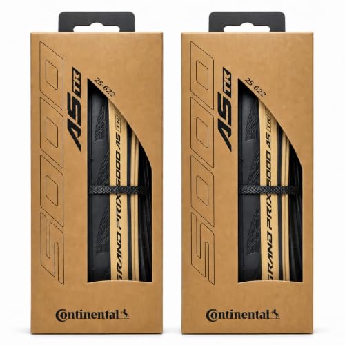 Image of Continental Grand Prix 5000 All Season TR - Tubeless Road Bike Tire | Conquer Every Season - BlackChili, Vectran Breaker, LazerGrip, Active Comfort Technology, 2 Pack