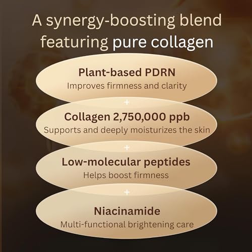 Image of MILKTOUCH Real Collagen Overnight Mask with PDRN (4 pcs), Korean Hydrogel sheet mask with PDRN, Real Collagen 2,160,000PPB for Elasticity, Hydrating, Firming, Anti‑Aging, Glass‑Skin