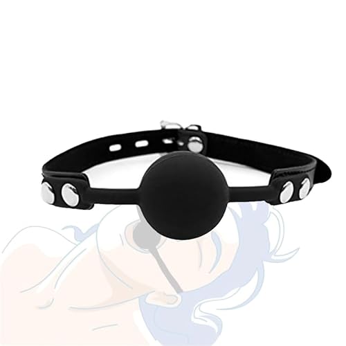 Palla in silicone per tutti, oggetti di gioco neri