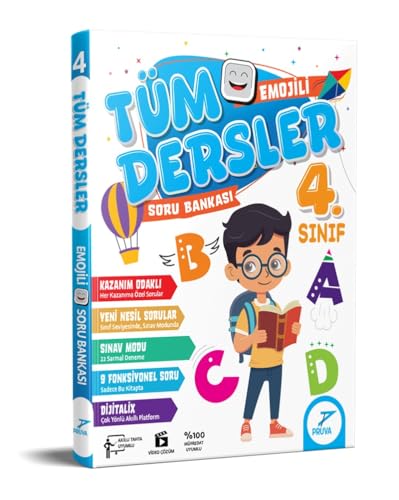 4.Sınıf Tüm Dersler Emojili Soru Bankası