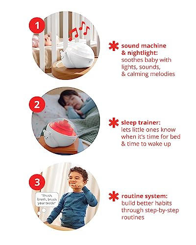 Skip Hop Baby & Kids Sound, Sleep, and Routine Training Machine, Child’s Night Light, Alarm Clock, Toddler Routine Trainer, White Noise, Voice Prompts - image 3