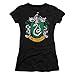 Popfunk Harry Potter Slytherin Logo Juniors T Shirt & Exclusive Stickers (Small)