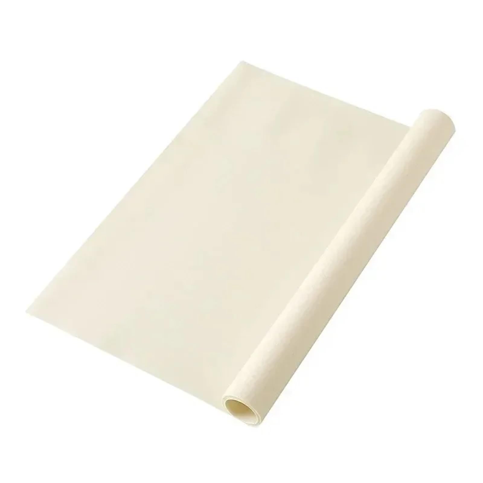 DCUIPG 2Roll Shelf Drawer Liner Cabinet Mat Cuttable Oil-proof EVA Paper Kitchen Fridge Cupboard Placemat for Drawers(Beige)