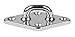 Schaefer Investment Cast Pad Eye on Diamond Base A-C/C 3-Inch (76mm) and B-C/C 1 9/16-Inch (40mm)