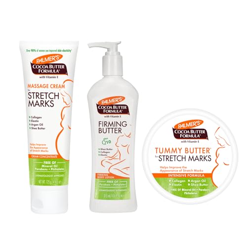 Palmers Stretch Mark Cream & Firming Body Lotion Bundle