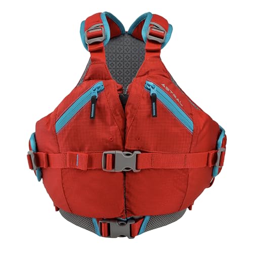 Astral Otter 2.0 Kids' Life Jacket - Comfortable, Padded USCG Type III PFD Youth Life Vest for SUP, Sailing, & Whitewater - Red - Youth