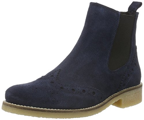 SPM Valla Chelsea Boot, Botines para Mujer, Azul (Navy), 42 EU