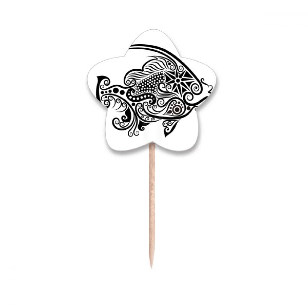 Drapeaux étoile et pics cupcake pour organiser vos apéritifs dînatoires