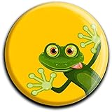metALUm runder Acrylmagnet mit starkem Neodym - Magnet Frosch #1301026