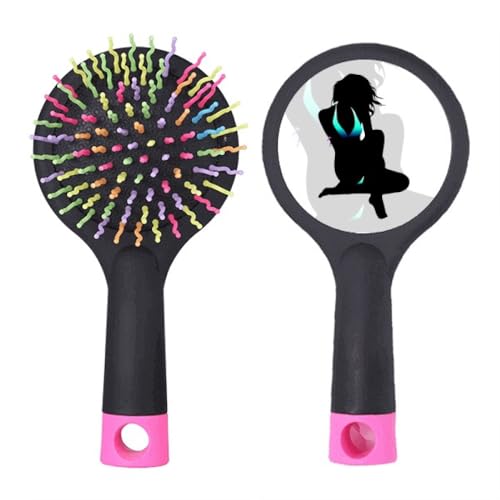 Brosse à cheveux démêlante anti-tiraillement à coussin d'air