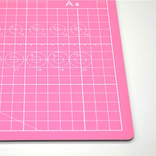 Image of A4 Double-Sided Cutting Mat, Pink