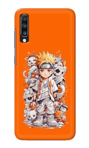 Image of Plastic Printfidaa Printed Hard Back Cover Case For Samsung Galaxy A70 | Samsung Galaxy A70S Back Cover (Famous Anime Cartoon Character) -112, Multicolor