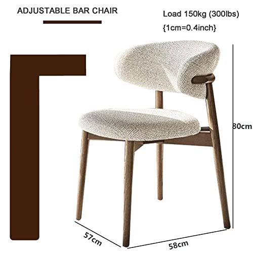 Wjihuyu WJIHUYU-2023 Set Of 2 Mid Century Modern Walnut Dining Chairs thumb #2