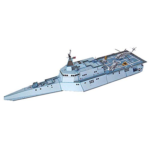 Peixiang Good-Looking Puzzle Model Toys, 1/400 Scale USS Independence Class Littoral Combat Ship DIY...