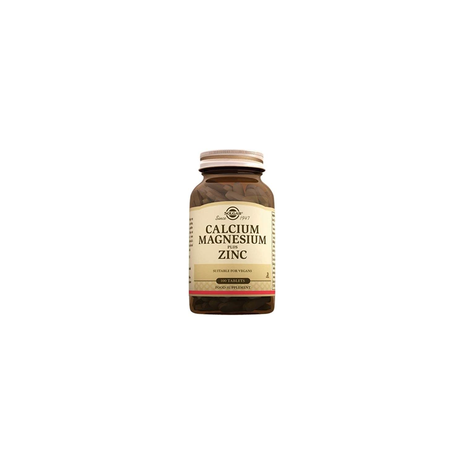Solgar Calcıum Magnesium Plus Zinc 100 Tablet
