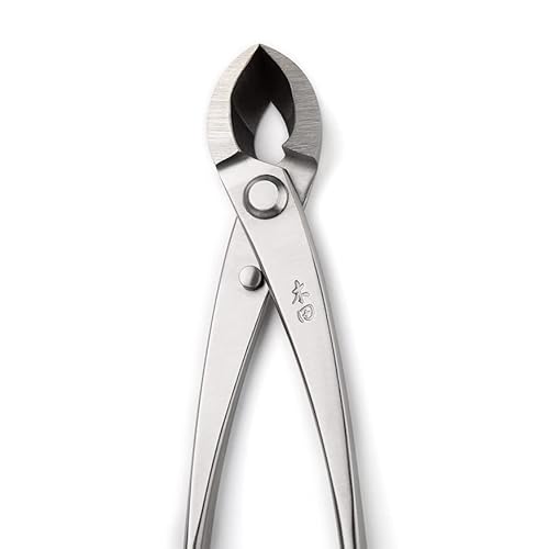 tianbonsai Professioneller runder Kantenschneider, 205 mm, Bonsai-Werkzeug aus legiertem Stahl, 4Cr13MoV