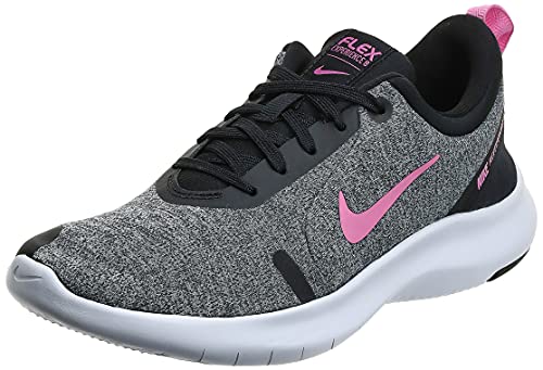 Nike Women's Flex Experience Run Shoe, Pure Platinum/Psychic Pink/Black, 8 Regular US