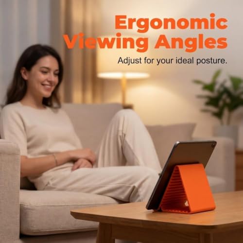 Image of Portable Foldable Mini Invisible Laptop Keyboard Riser, Self-Adhesive Cooling Pad,Laptop Desk Stand for MacBook Apple, Laptop, Lenovo, Dell, Hp, Acer& Other Laptops (Foldable Stand)
