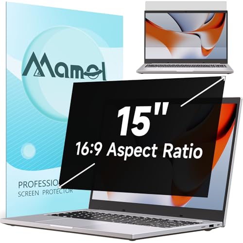 Écran de confidentialité pour ordinateur portable 15.6 filtre anti-lumière bleue mat