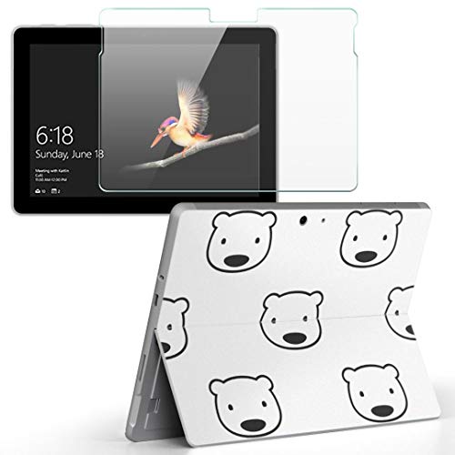 igsticker Surface Go/Surface Go 2 ��p�X�L���V�[�� �K���X�t�B���� �Z�b�g �t���ی� �t�B���� �X�e�b�J�[ �A�N�Z�T���[ �ی� 016473 �F �G