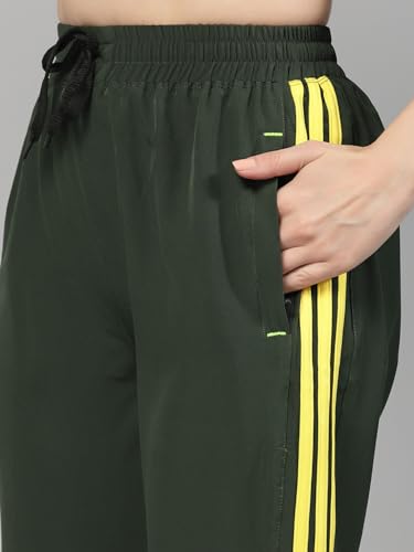 Image of UZARUS Women's 3 Pocket Sports Gym Track Pants Running Lower