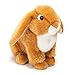 Teddy Hermann 93790 Liebre sentada marrón Claro 21 cm, Peluche